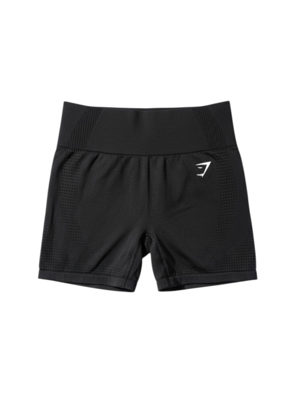 Gymshark Vital High-Waisted Seamless Shorts Women’s Size Medium‎ Black Marl